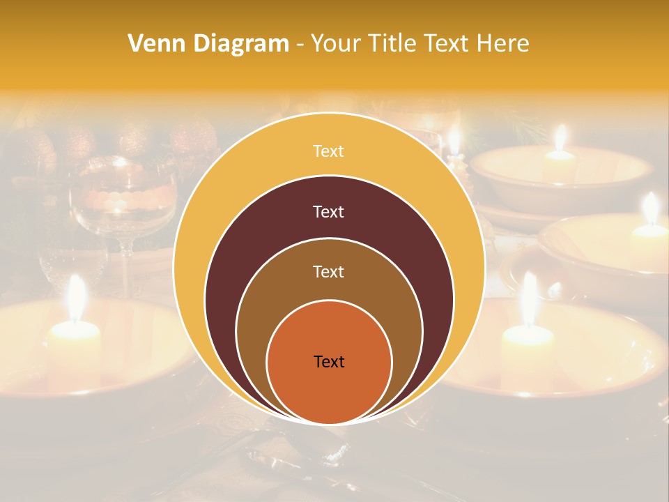 Glass Plate Christmas PowerPoint Template