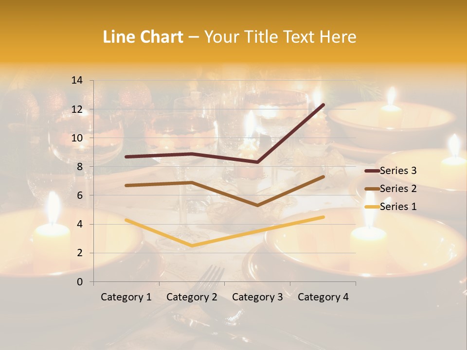 Glass Plate Christmas PowerPoint Template