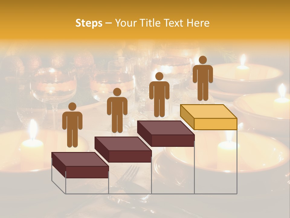 Glass Plate Christmas PowerPoint Template