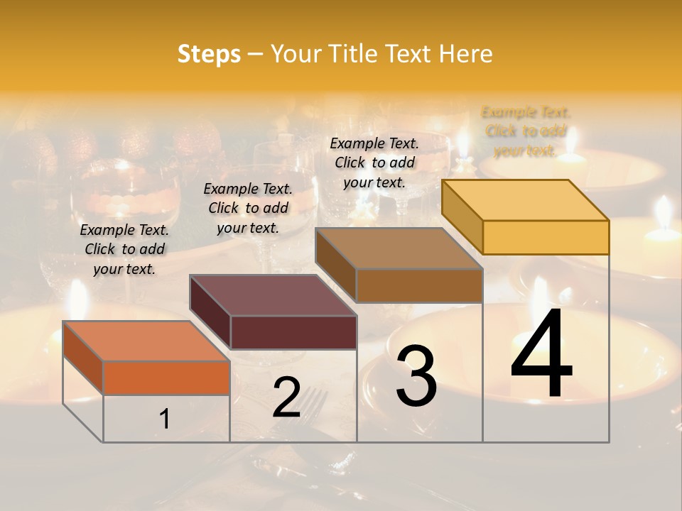 Glass Plate Christmas PowerPoint Template