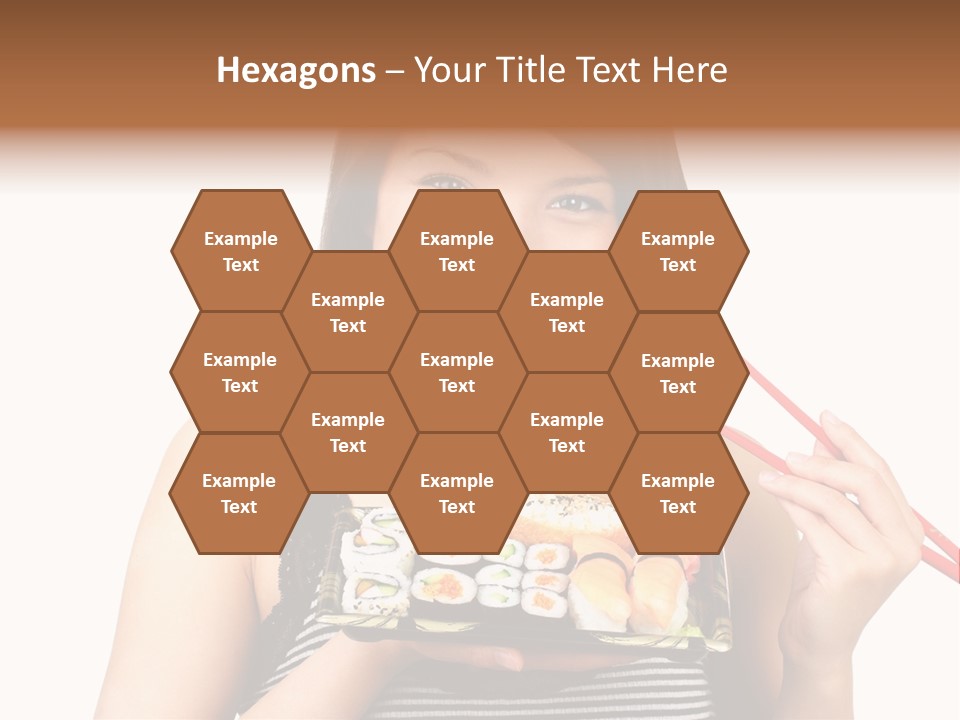 Japanese Ginger Platter PowerPoint Template