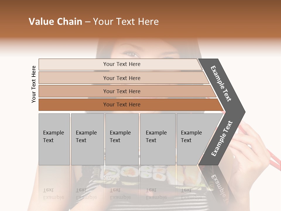 Japanese Ginger Platter PowerPoint Template