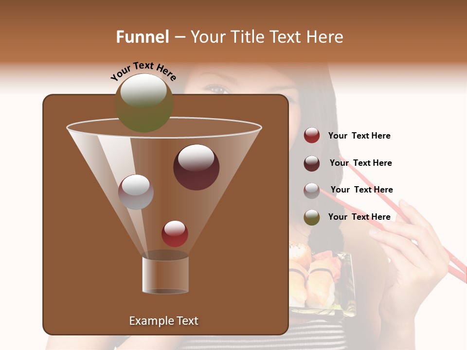 Japanese Ginger Platter PowerPoint Template