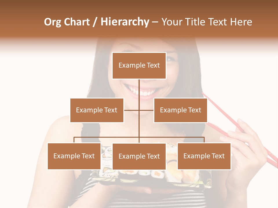Japanese Ginger Platter PowerPoint Template