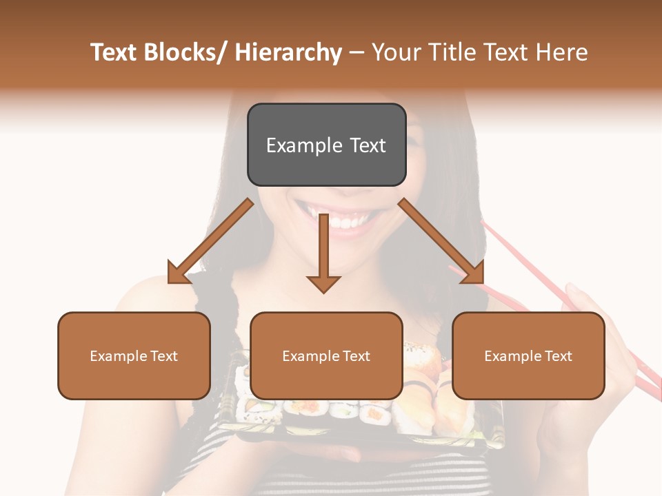 Japanese Ginger Platter PowerPoint Template