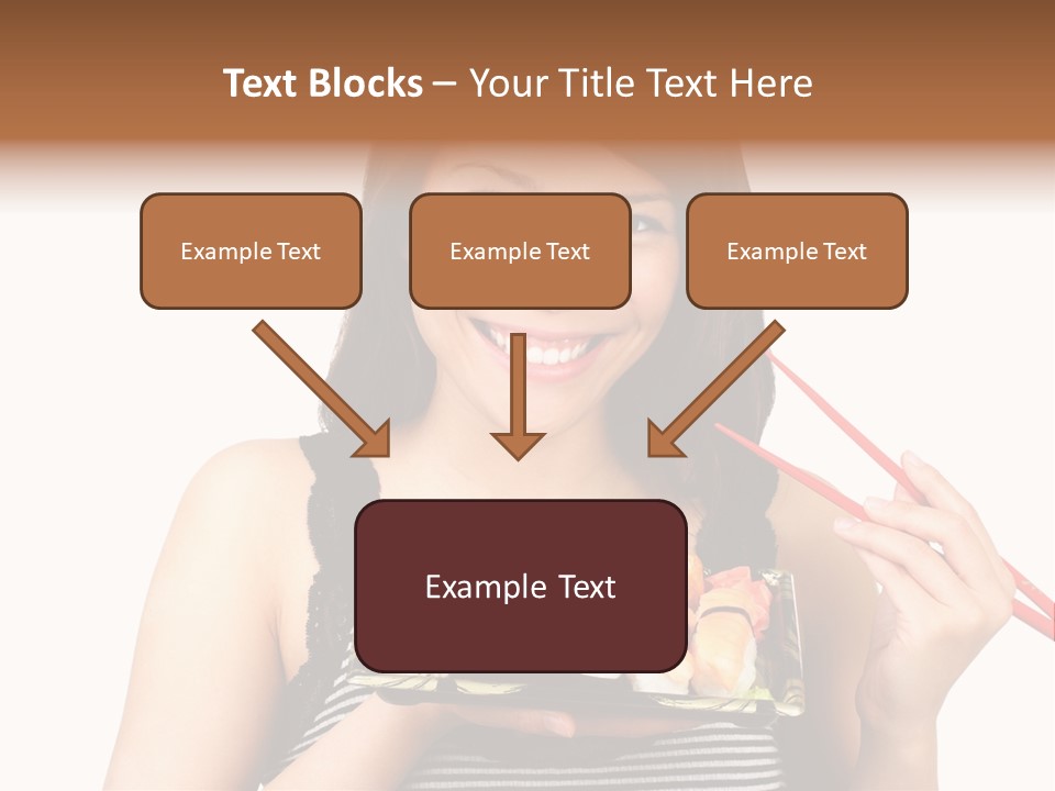 Japanese Ginger Platter PowerPoint Template