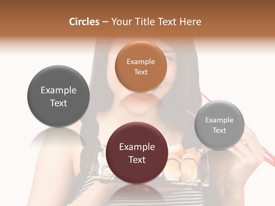 Japanese Ginger Platter PowerPoint Template