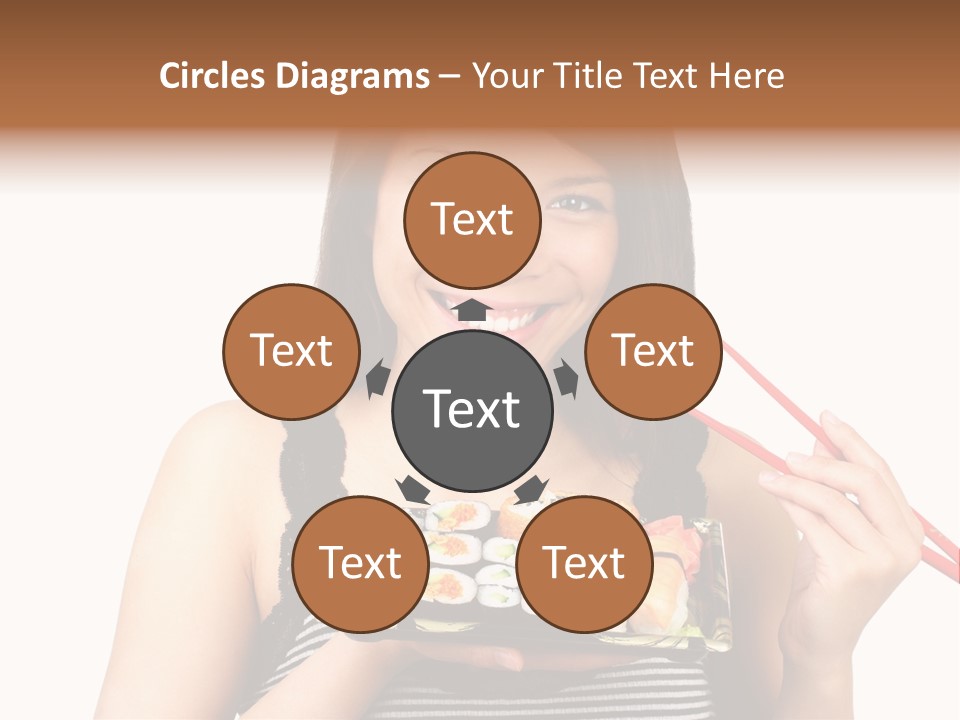 Japanese Ginger Platter PowerPoint Template