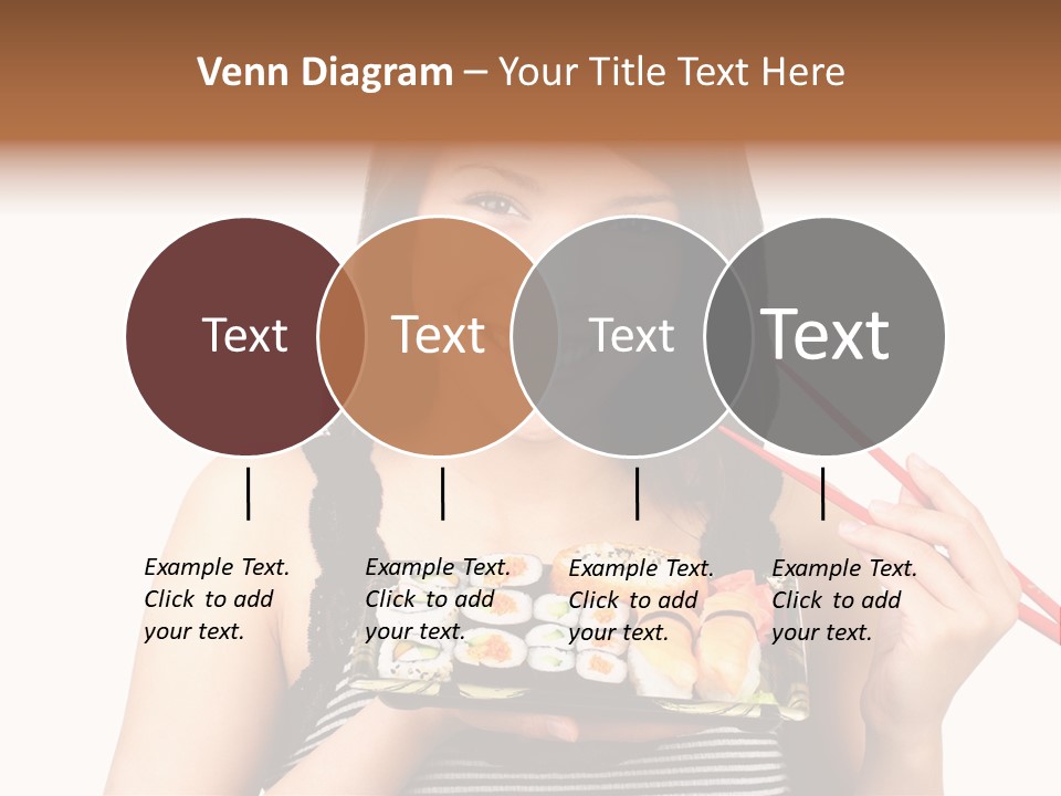 Japanese Ginger Platter PowerPoint Template