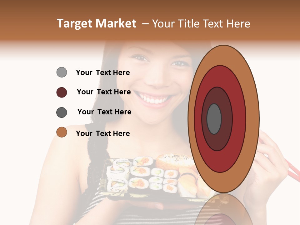 Japanese Ginger Platter PowerPoint Template