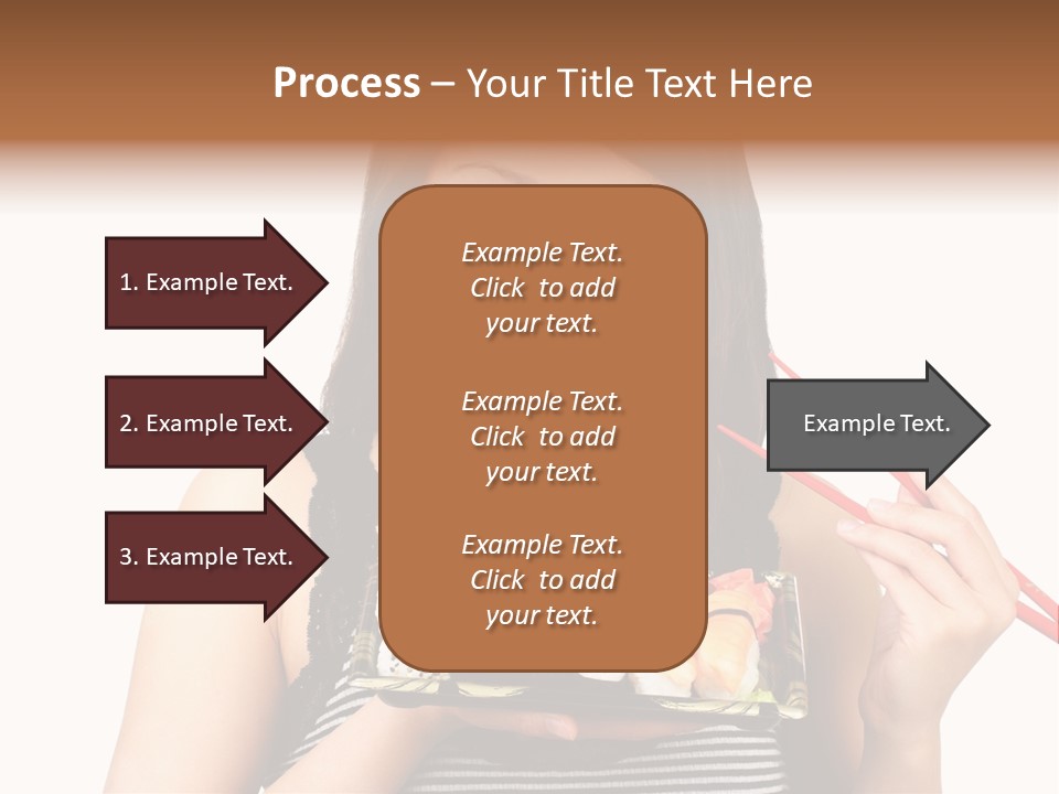 Japanese Ginger Platter PowerPoint Template
