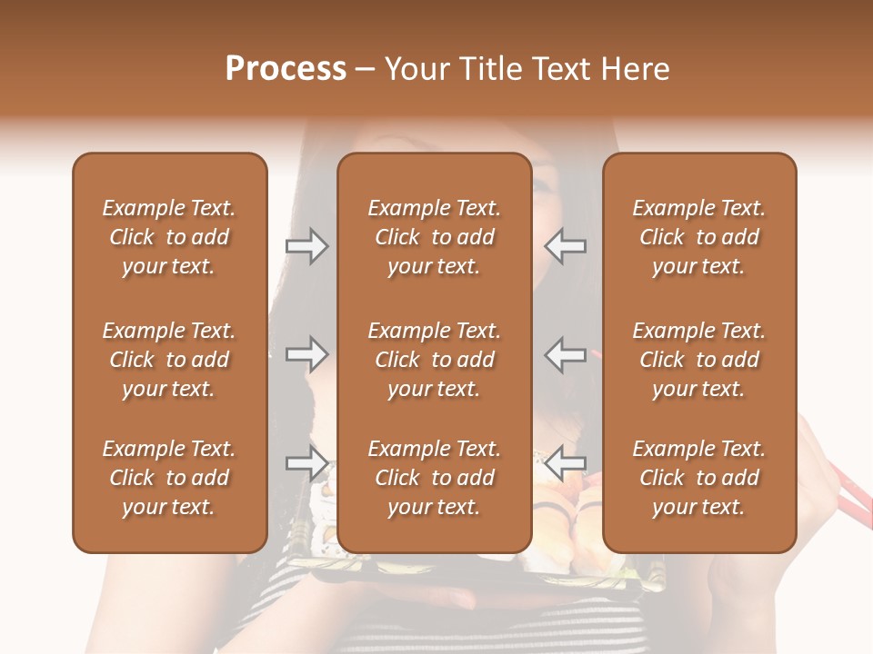 Japanese Ginger Platter PowerPoint Template