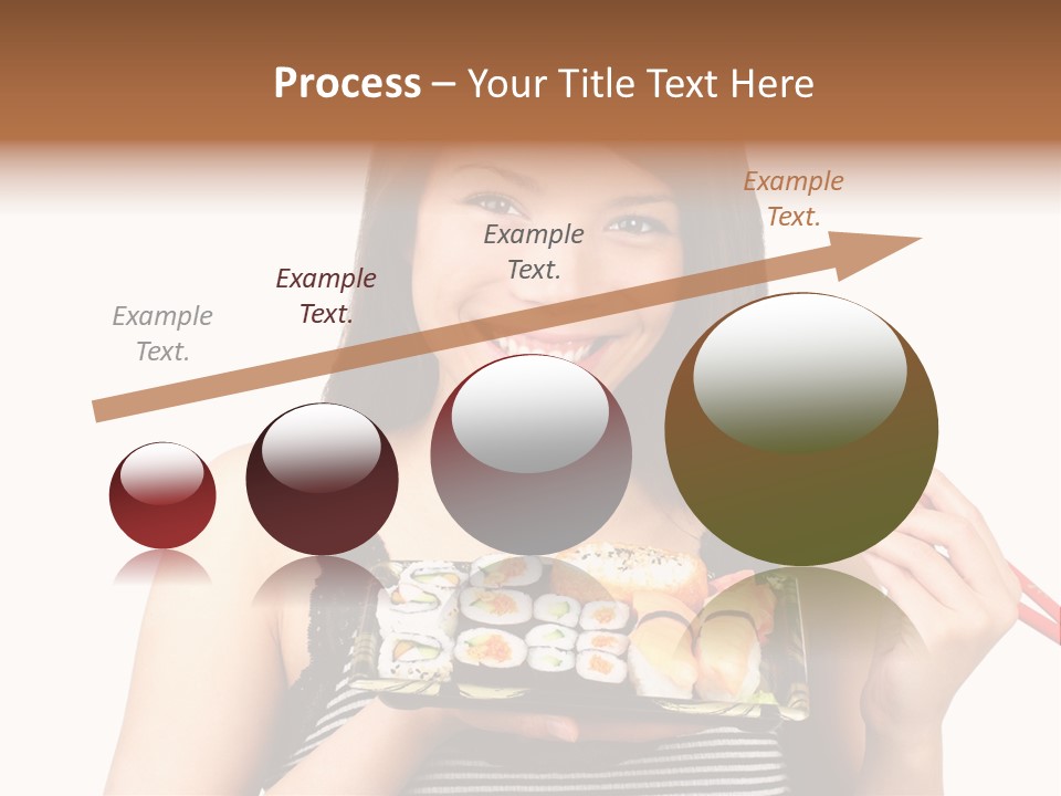 Japanese Ginger Platter PowerPoint Template