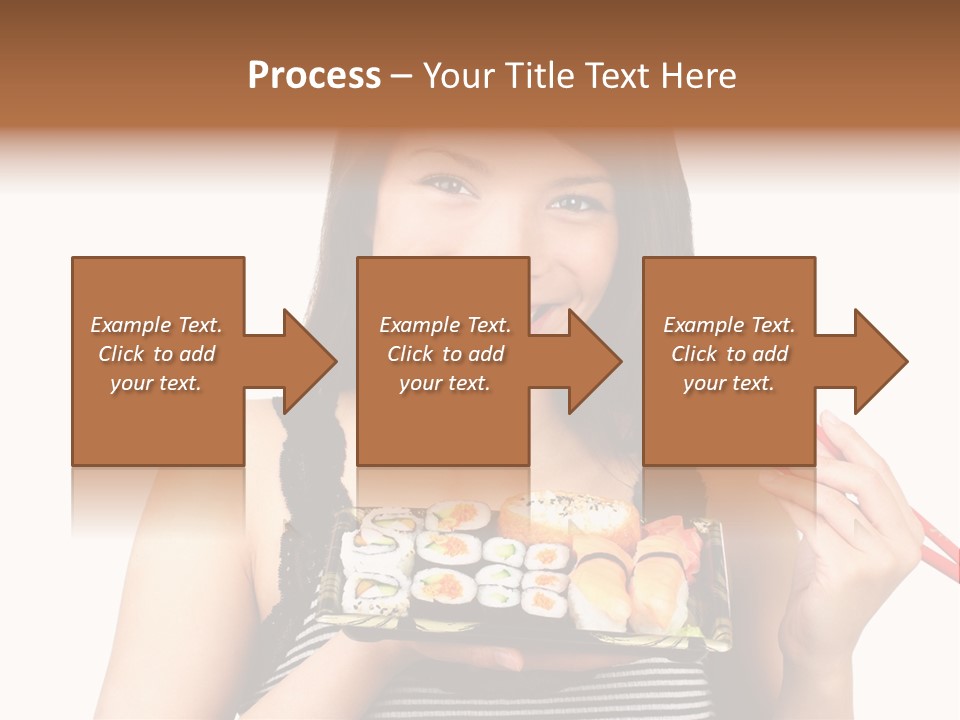 Japanese Ginger Platter PowerPoint Template