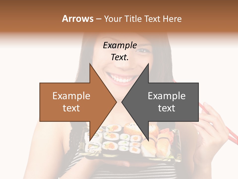 Japanese Ginger Platter PowerPoint Template