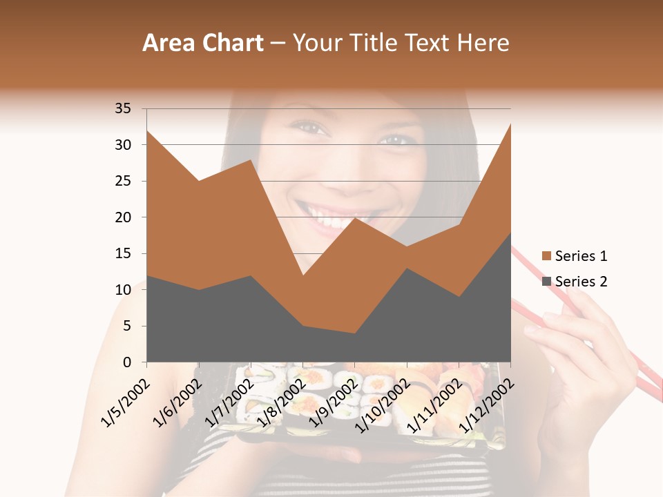 Japanese Ginger Platter PowerPoint Template