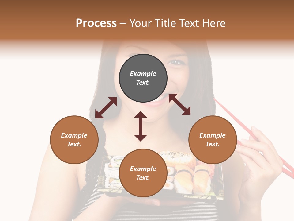 Japanese Ginger Platter PowerPoint Template