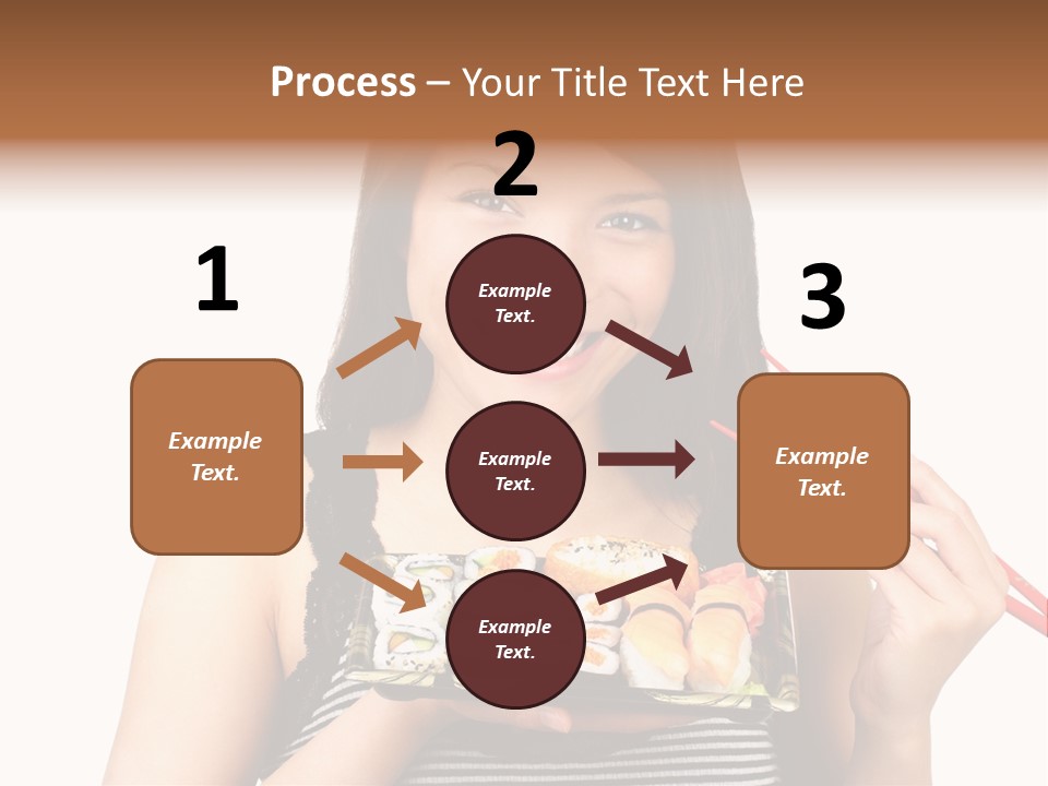 Japanese Ginger Platter PowerPoint Template