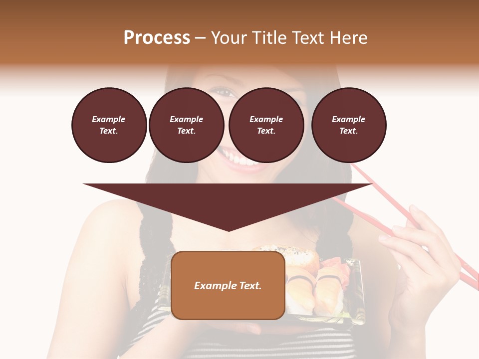 Japanese Ginger Platter PowerPoint Template