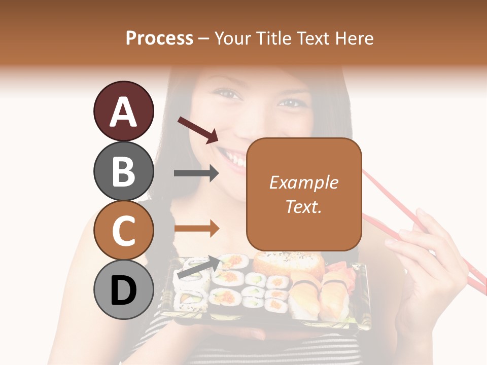 Japanese Ginger Platter PowerPoint Template