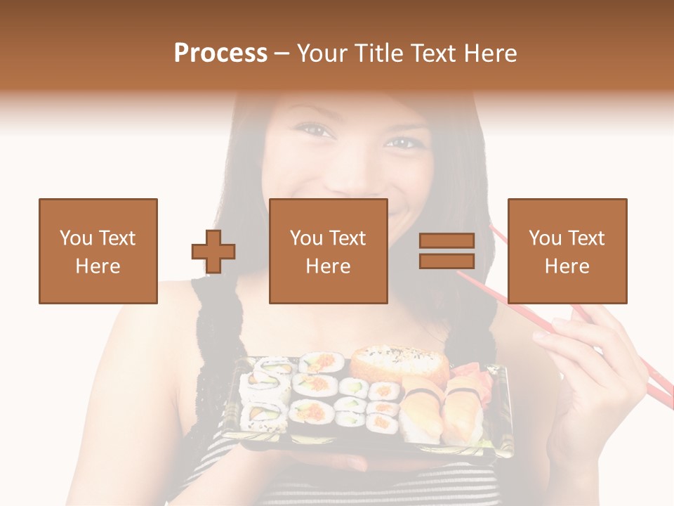 Japanese Ginger Platter PowerPoint Template