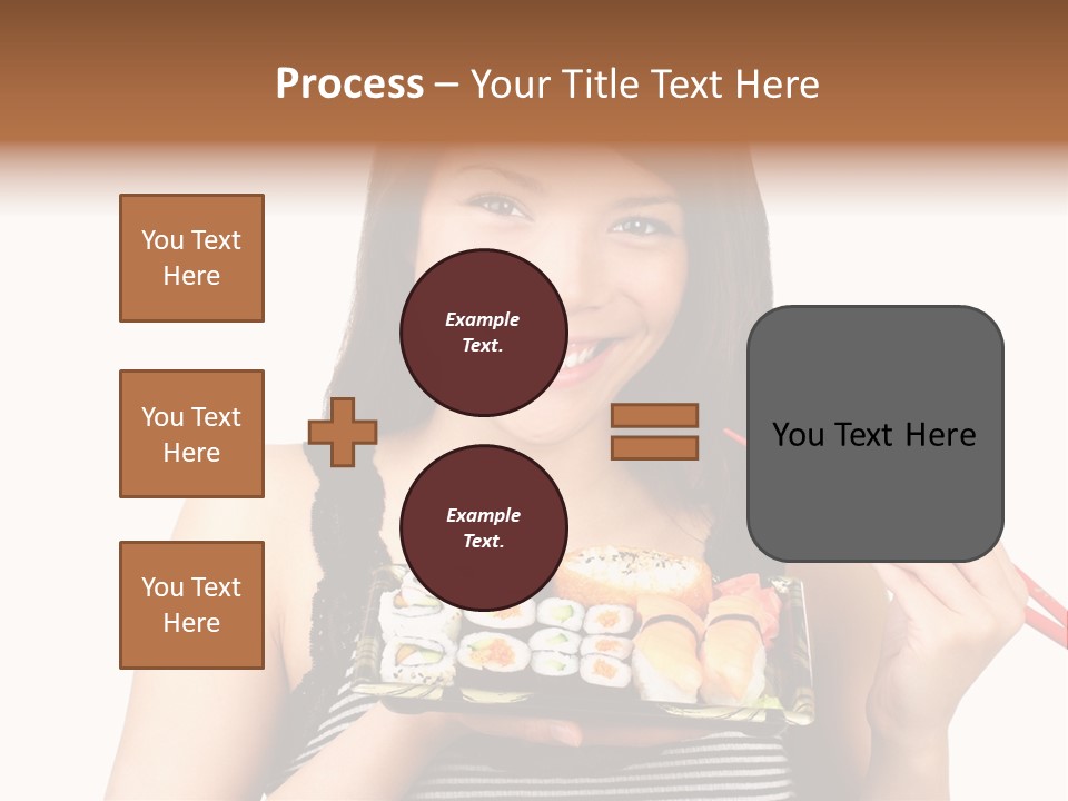 Japanese Ginger Platter PowerPoint Template