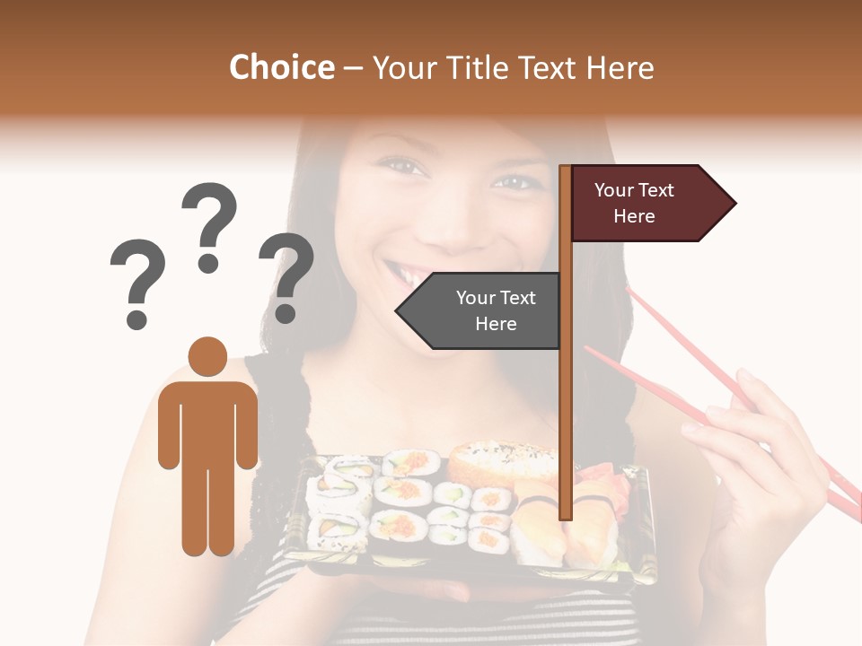 Japanese Ginger Platter PowerPoint Template