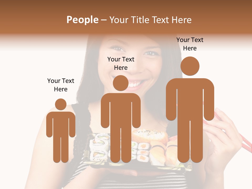 Japanese Ginger Platter PowerPoint Template