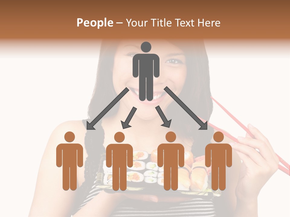 Japanese Ginger Platter PowerPoint Template