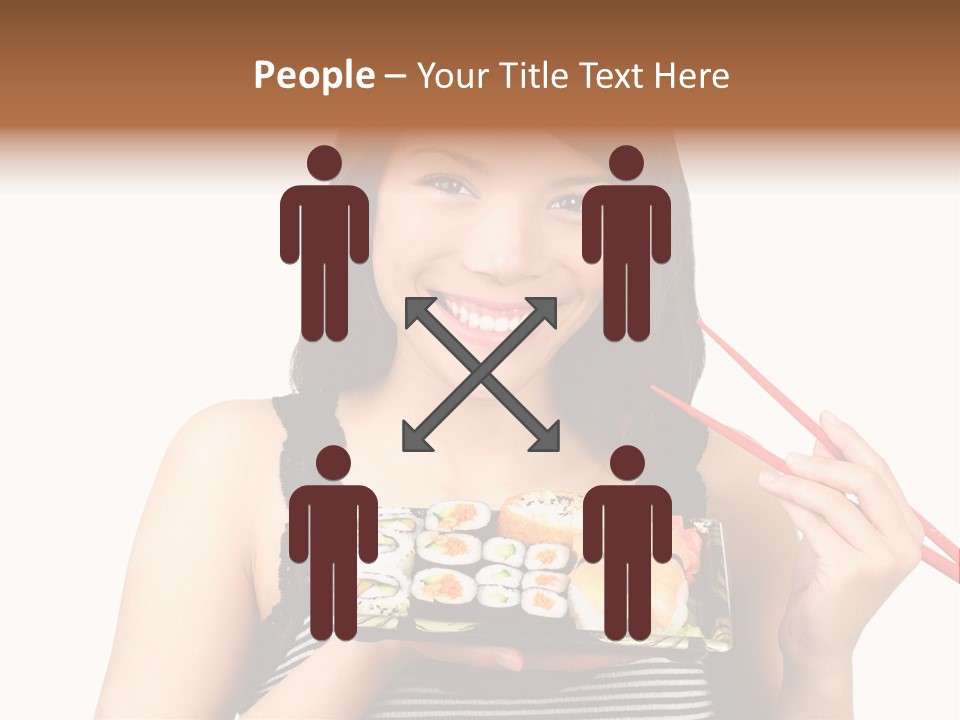 Japanese Ginger Platter PowerPoint Template