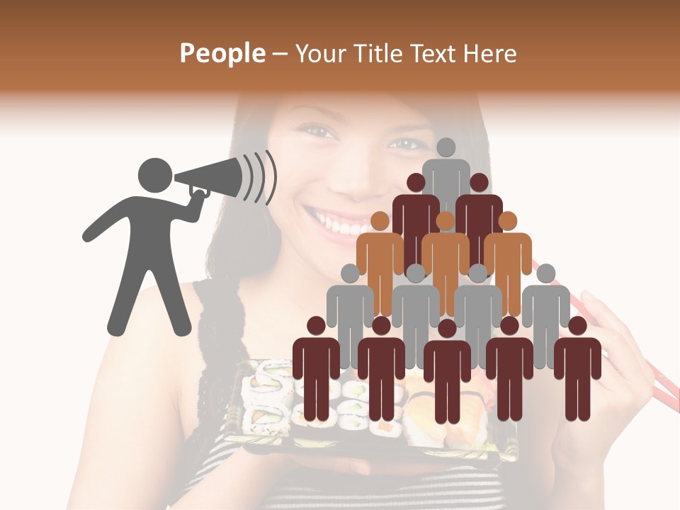 Japanese Ginger Platter PowerPoint Template