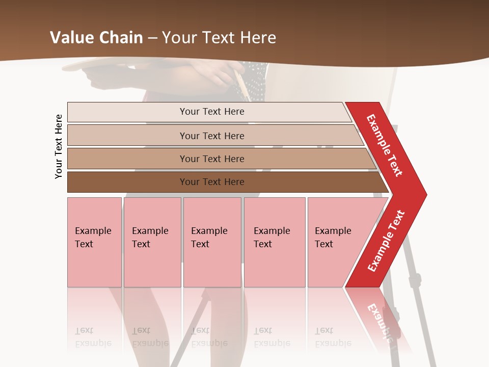 Background Female Canvas PowerPoint Template