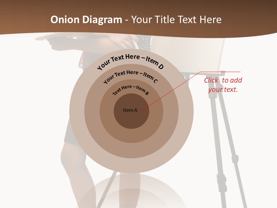 Background Female Canvas PowerPoint Template