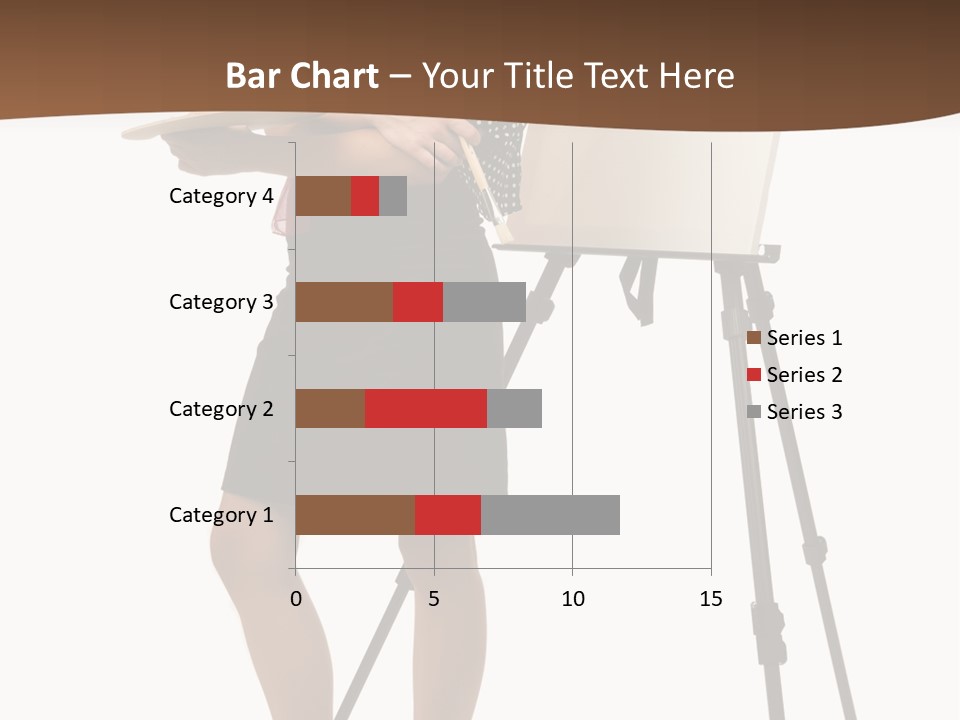 Background Female Canvas PowerPoint Template