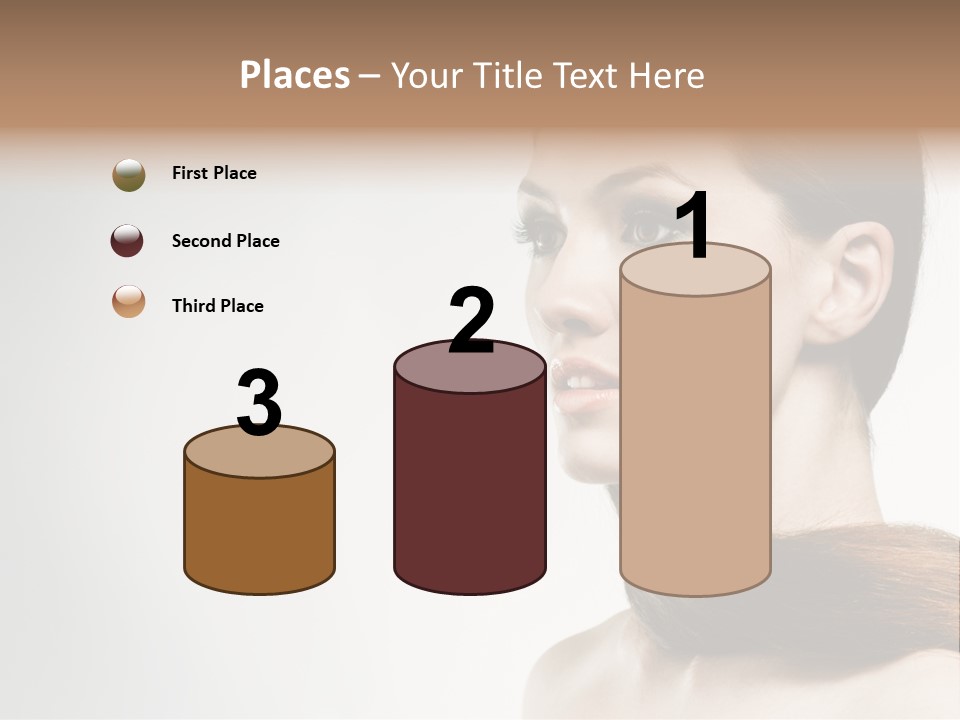 Only Lips Long PowerPoint Template