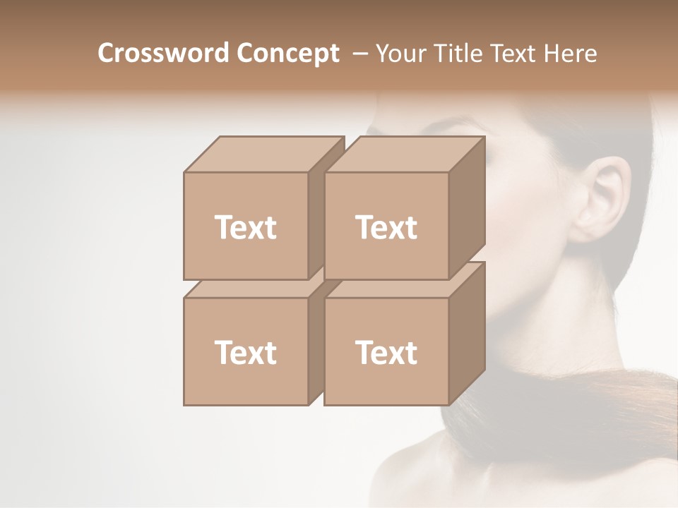 Only Lips Long PowerPoint Template