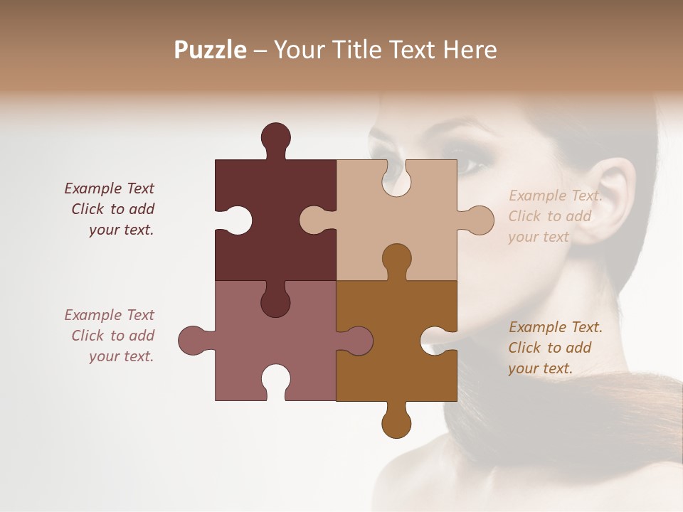 Only Lips Long PowerPoint Template