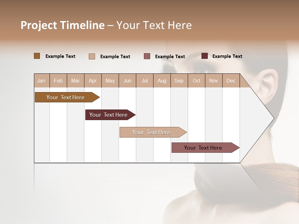 Only Lips Long PowerPoint Template