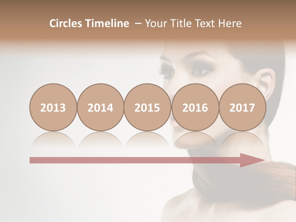 Only Lips Long PowerPoint Template