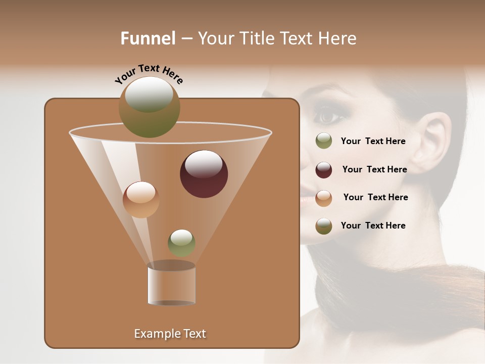 Only Lips Long PowerPoint Template