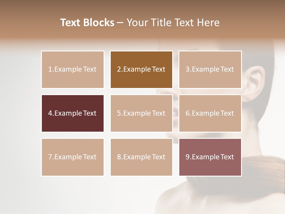 Only Lips Long PowerPoint Template