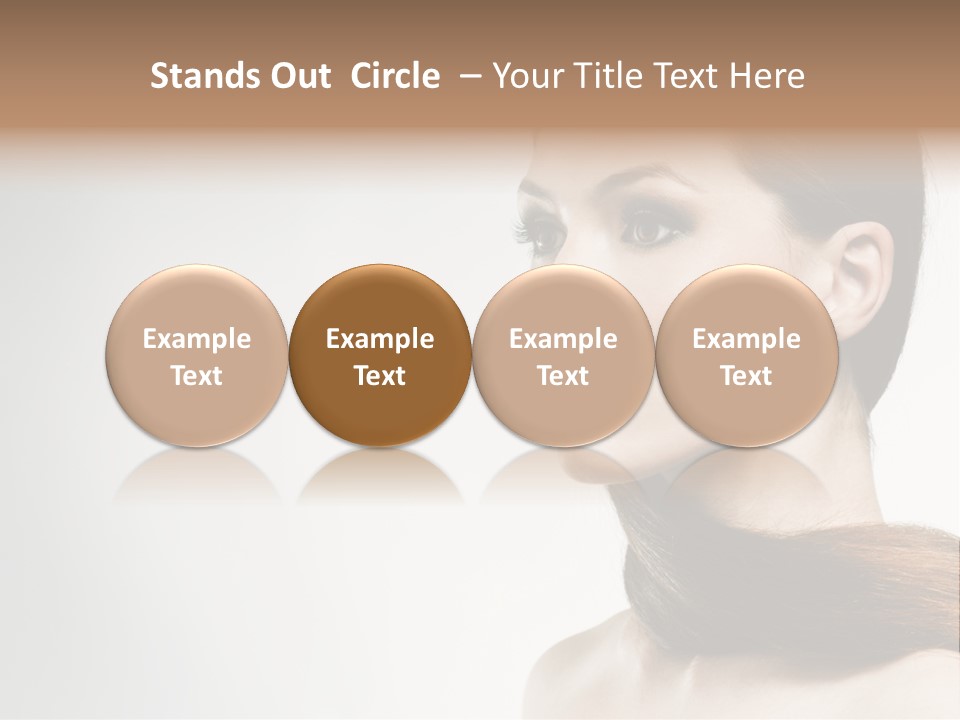 Only Lips Long PowerPoint Template