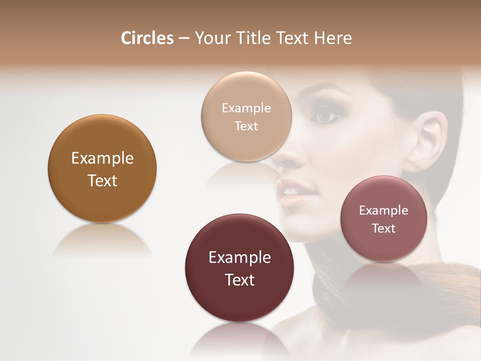 Only Lips Long PowerPoint Template