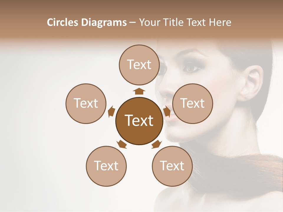 Only Lips Long PowerPoint Template