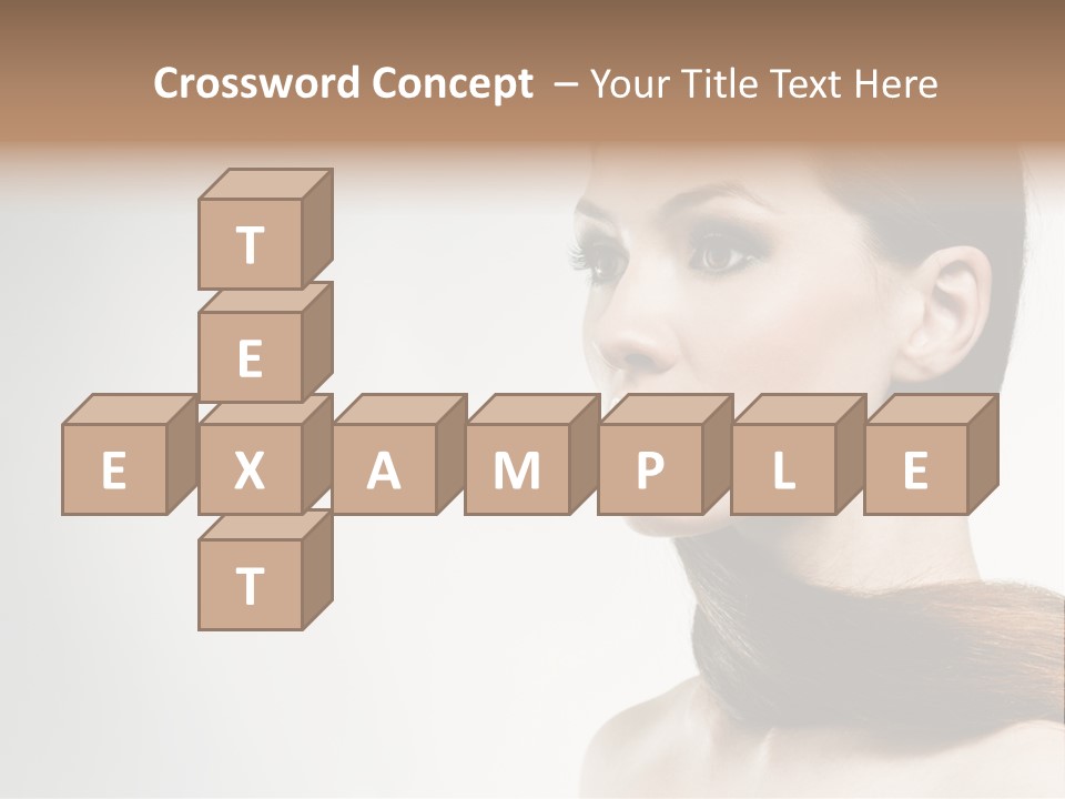 Only Lips Long PowerPoint Template