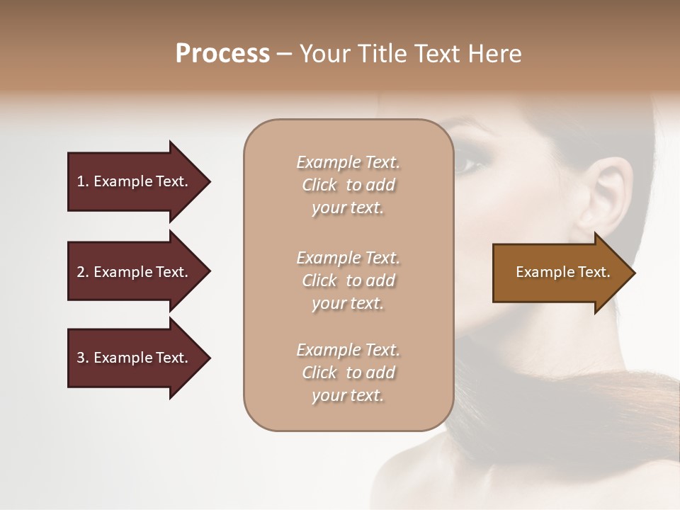 Only Lips Long PowerPoint Template