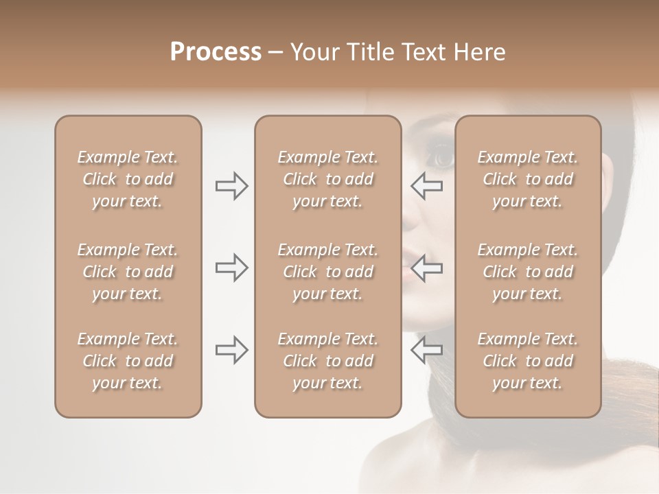 Only Lips Long PowerPoint Template