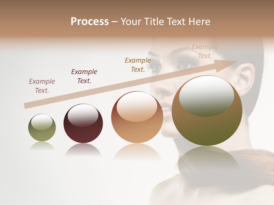 Only Lips Long PowerPoint Template