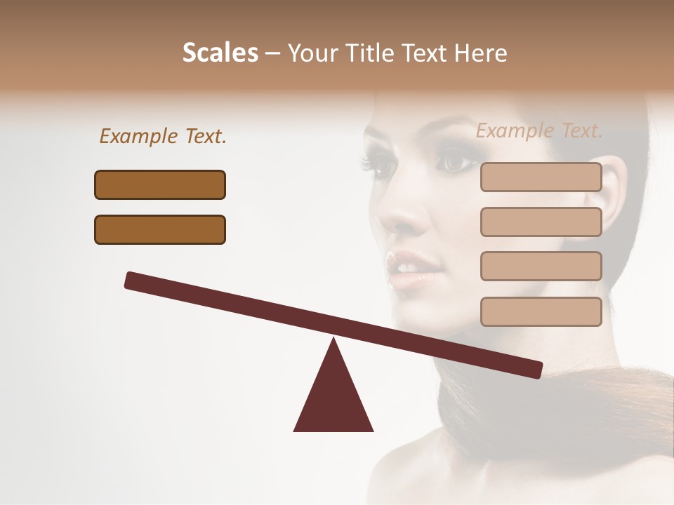 Only Lips Long PowerPoint Template