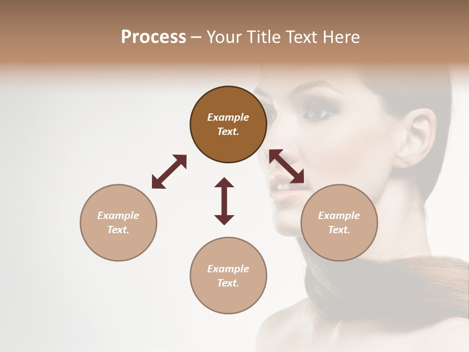 Only Lips Long PowerPoint Template